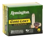 Remington Core-Lokt Handgun 357 Magnum Ammo 180 Grain Hollow Point - R20220