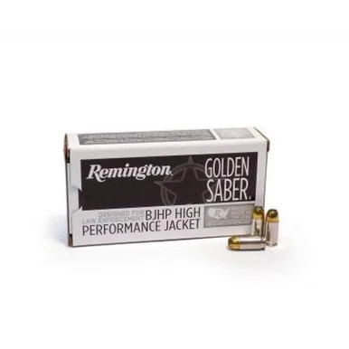 Remington Golden Saber Bonded, 9MM, 124 Grain, BJHP