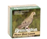 Remington Heavy Dove 12 Gauge Ammo 2 3/4" 1 1/8 Oz #7.5 Lead Shot 394 Pellets - RHD1275