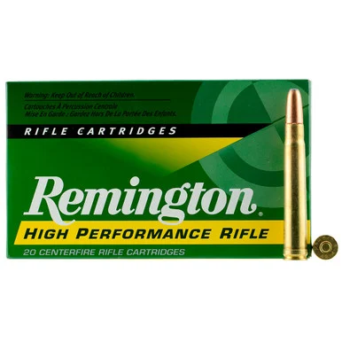 REMINGTON High Perfomance Rifle 375H&H 270Gr Soft Point 20rd Box Bullets (29097)