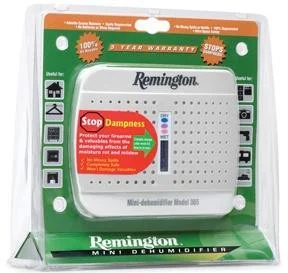Remington Model 365 Mini Dehumidifier, Plastic, White