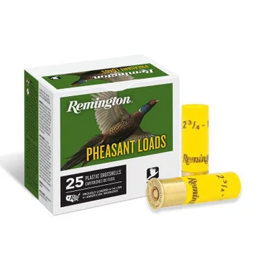 Remington Pheasant Loads Shotshells, 20 Gauge, 2-3/4 in, 1 oz, #4, 25 Rds