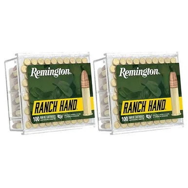 Remington Ranch Hand, 22 LR, 38 Grain, Copper Plated Hollow Point, 100 Rounds