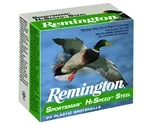 Remington Sportsman Hi - Speed 12 Gauge Ammo 2-3/4" 1-1/8oz. #2 Steel 250 Round Case