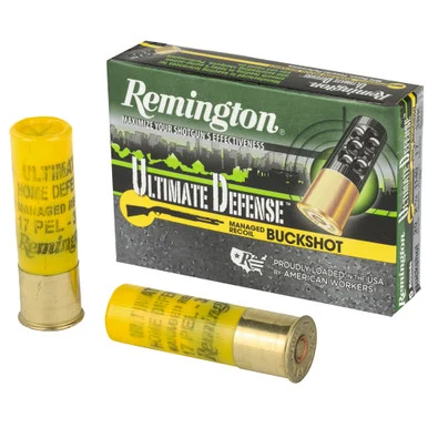 Remington Ultimate Defense, 20 Gauge, 2.75" Length, 5 Rds, Yellow