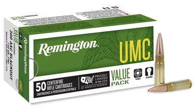 Remington UMC 300 Blackout, 150gr FMJ, 50 Rds