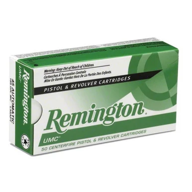 REMINGTON UMC 40 S&W 165 Grain FMJ Ammo, 250 Round Box (L40SW4A)