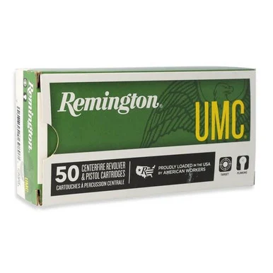 Remington UMC Handgun Ammunition, .40 S&W, 180 gr, FMJ, 50 Rds