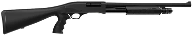 Retay GPS Tactical, 12 Gauge, 18.50" Barrel, 4+1 Rds, Matte Black