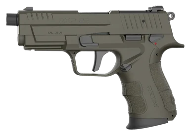 Retay RXP22OD10TH, 22 LR, 4.00" Threaded Barrel, 10+1 Rds, OD Green Cerakote