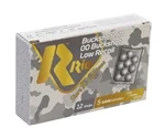 Rio 12 Gauge Royal Ammo 2 3/4" 00 Buckshot 9 Pellets Low Recoil 250 Rounds