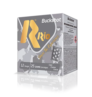 Rio Ammunition RB121225 Royal Buck, 12 Gauge, 2.75" Shell, 1 Buck Shot