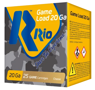 Rio Ammunition RC2075 Game Load, 20 Gauge, 2.75" Shell, 25 Rds, 7.5 Shot