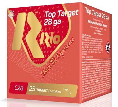 RIO Ammunition RC2875 Top Target, 28 Gauge, 2.75" Shells, 25 Rds, 7.5 Shot