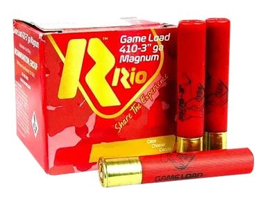RIO Ammunition RCHV368 Game Load, 410 Gauge, 3" Shell, 8 Shot