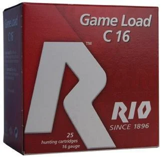 RIO Ammunition Rio Field, 16 ga, 2.75" Shot Length, 25 Rds, Lead