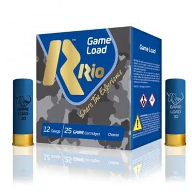 RIO Ammunition Rio Top Game Shotshells, 12 GA, 2-3/4" Shells, 25 Rds, Plastic