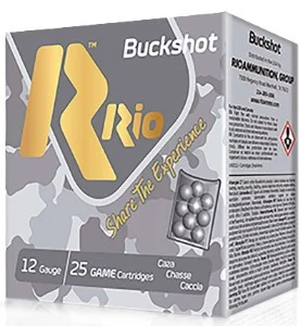 Rio Ammunition Royal Buck Home Def 12ga 2.75" 9 Pellets #1 Buckshot