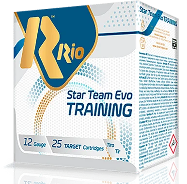 Rio Ammunition Star Team EVO, 12 Gauge, 2.75" Shell, 25 Rds, 7.5 Shot