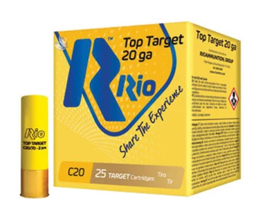 Rio Ammunition Top Target 20g, 2.75" Shells, 7/8 oz, #8 Shot