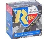 Rio Texas Game Load 12 Gauge Ammo 2 3/4" 1 1/4 oz #7.5 Shot 250 Rounds