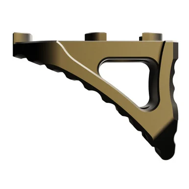 RISE Armament Micro Handstop, Skeletonized Design, Spartan Bronze Anodized