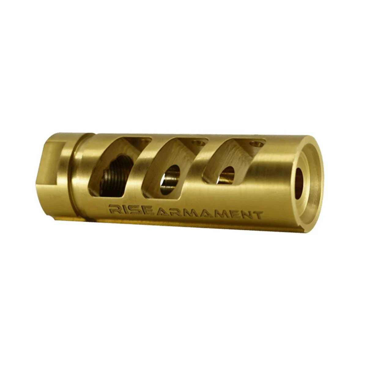 RISE Armament RA-701 5/8x24 30 Cal Compensator - TiN - RA-701-308-TIN