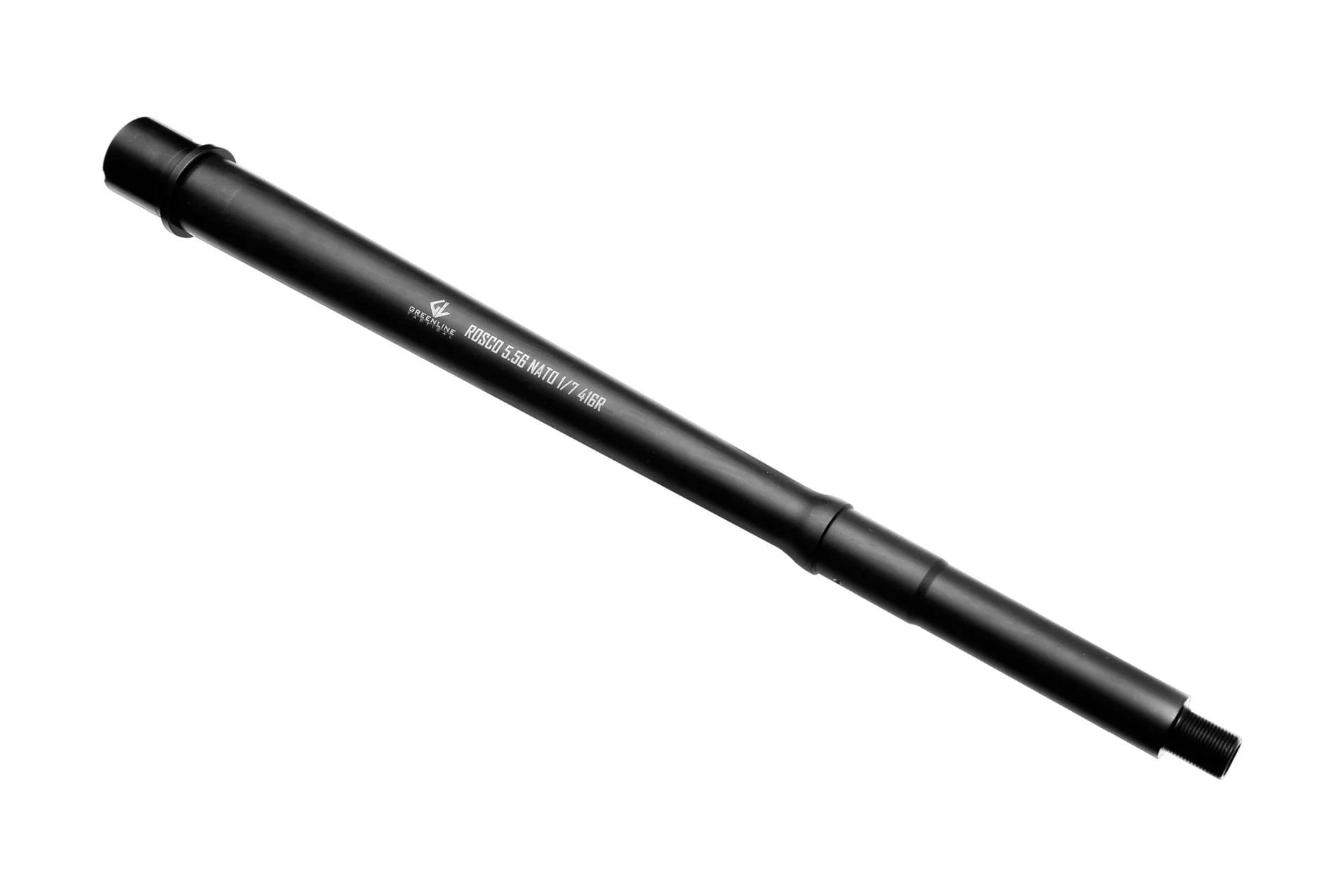 Rosco Manufacturing K9 13.95" 5.56 Hybrid 1:7 Twist Black Nitride Midlength Barrel - K9-1395-HY-THEDON-556-7-M