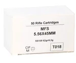 Ruag MFS 5.56x45mm SS109 Ammo 62 Grain Full Metal Jacket - MFS55645