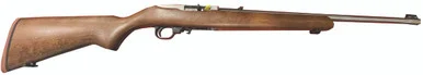 Ruger 10/22, .22LR, 18.50" Barrel, 10 Rds, Stainless/Stained Beech