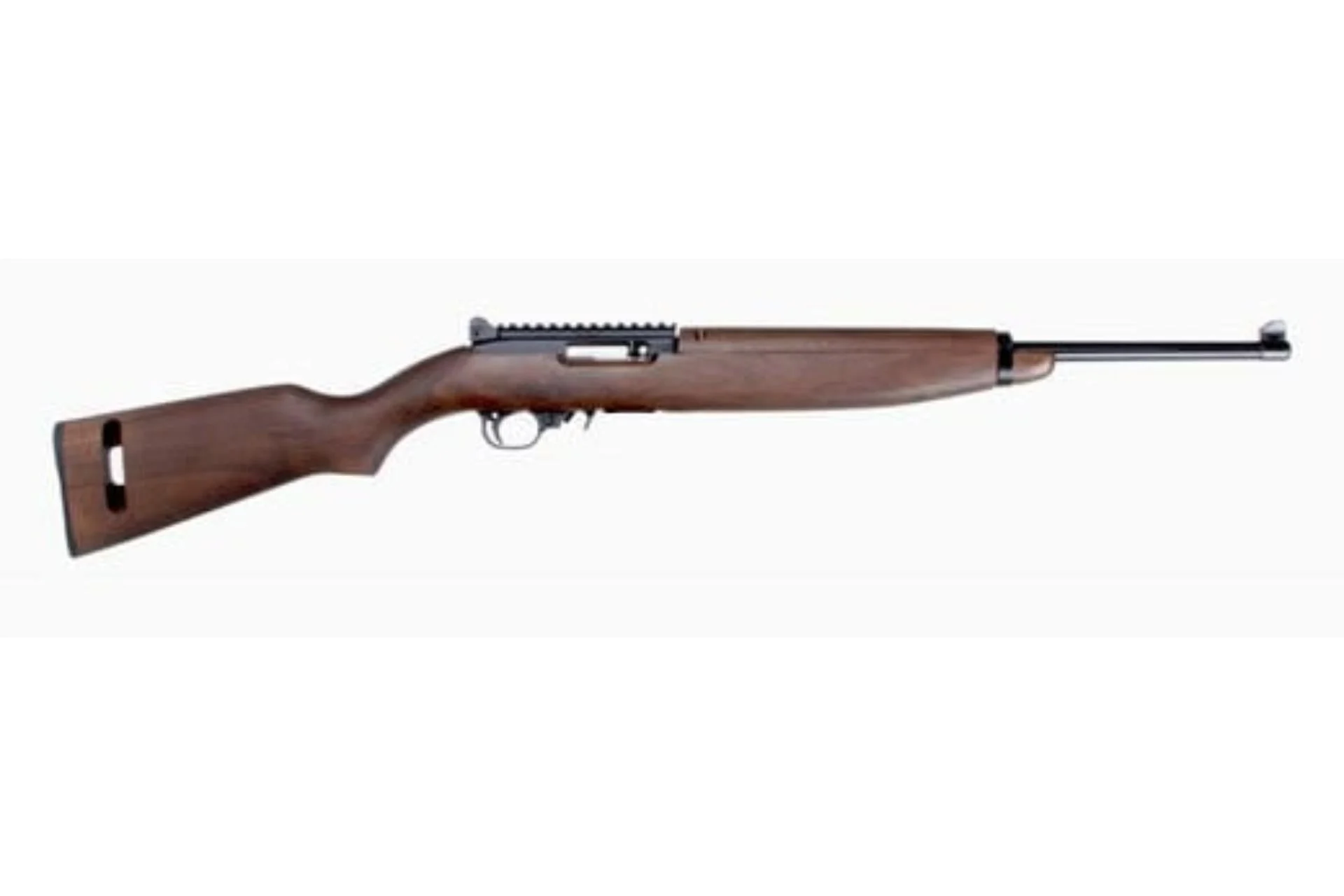 Ruger 10/22 M1 Carbine .22 LR - Blue/Black, 18.5" Barrel, 10+1 Rounds, Wood Stock - 21102