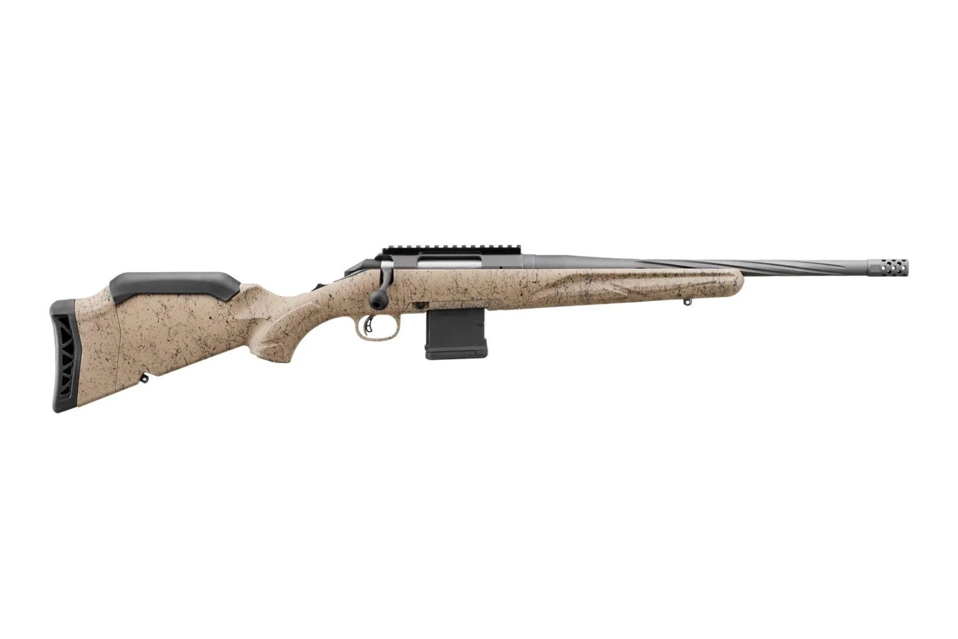 Ruger American Gen II Ranch 7.62x39 16.1" 5 RD Bolt-Action Rifle - FDE - 46921