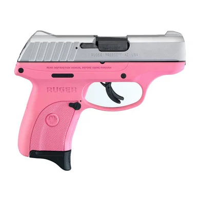 RUGER EC9s 9mm Luger 3.12in 7rd Pink Semi-Automatic Pistol (3296)