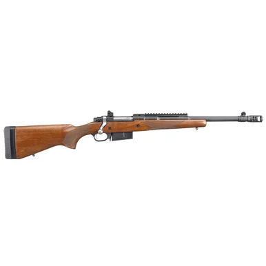 RUGER Gunsite Scout 450 Bushmaster 16.1in 4rd Walnut Stock Bolt-Action Rifle (6837)
