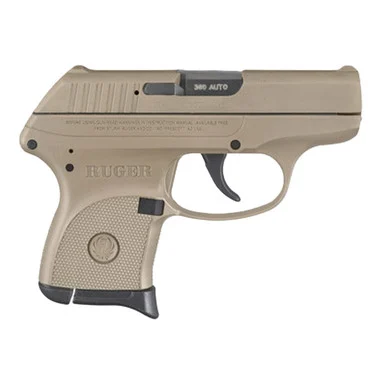RUGER LCP 380 Auto 2.75in 6rd Desert Tan Semi-Automatic Pistol (3770)