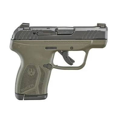 RUGER LCP Max .380 ACP 2.8in 10rd OD Green Semi-Automatic Pistol (13733)