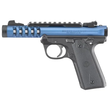 Ruger Mark IV 22/45 Lite, .22LR, 4.40" Barrel, 10 Rds, Blue Anodized