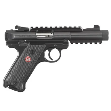 RUGER Mark IV Tactical 22LR 4.4in Threaded Barrel 10rd Blued Rimfire Pistol (40150)