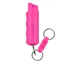 Sabre Pepper Spray Keychain with Quick Release Pink Color