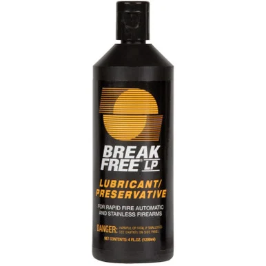 Safariland Break-Free Lubricant/Preservative, LP-4, Gun Cleaning Supplies