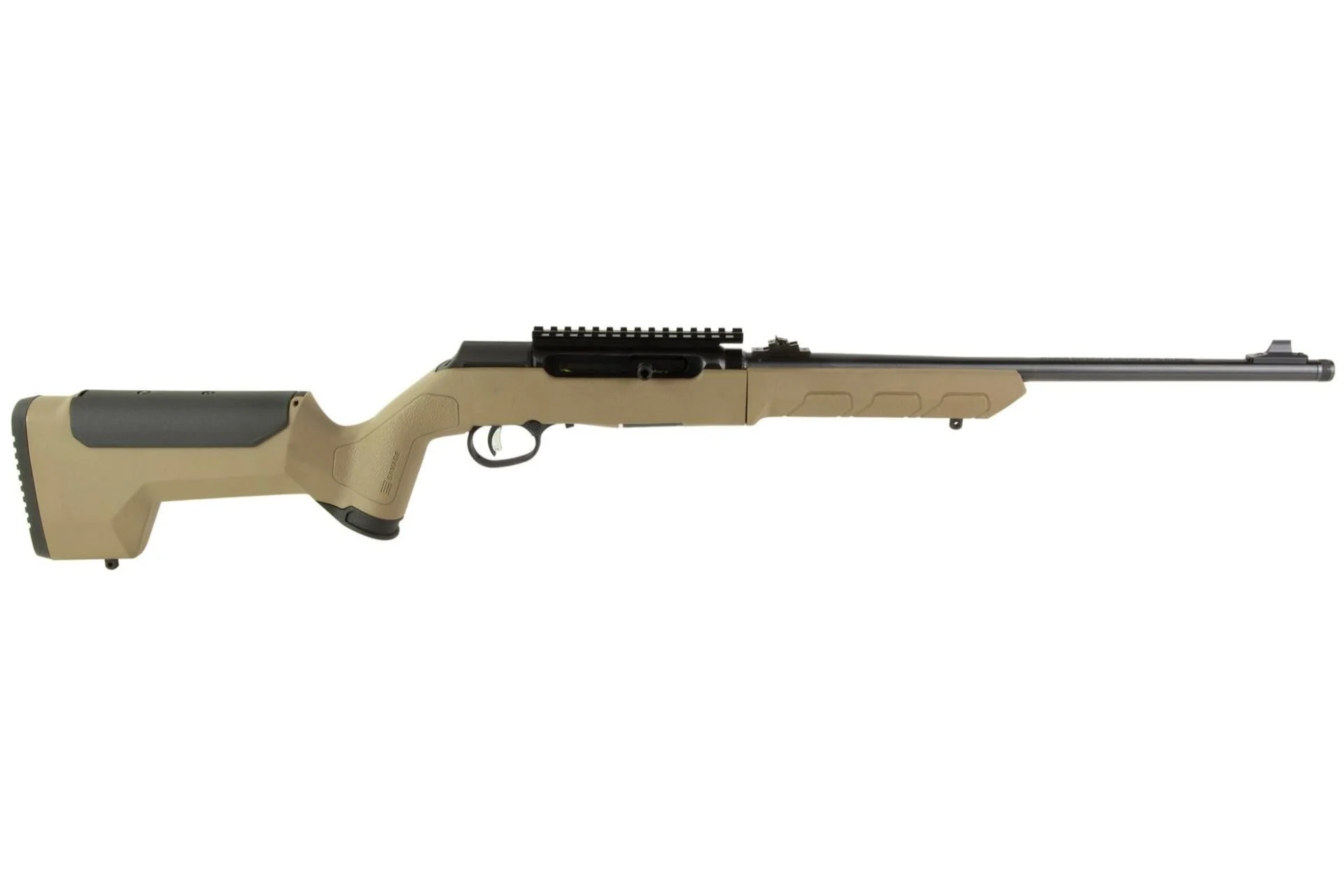 Savage A22 Takedown .22LR 18.5" 10rd Semi Auto Rifle - FDE Synthetic Stock - 47262