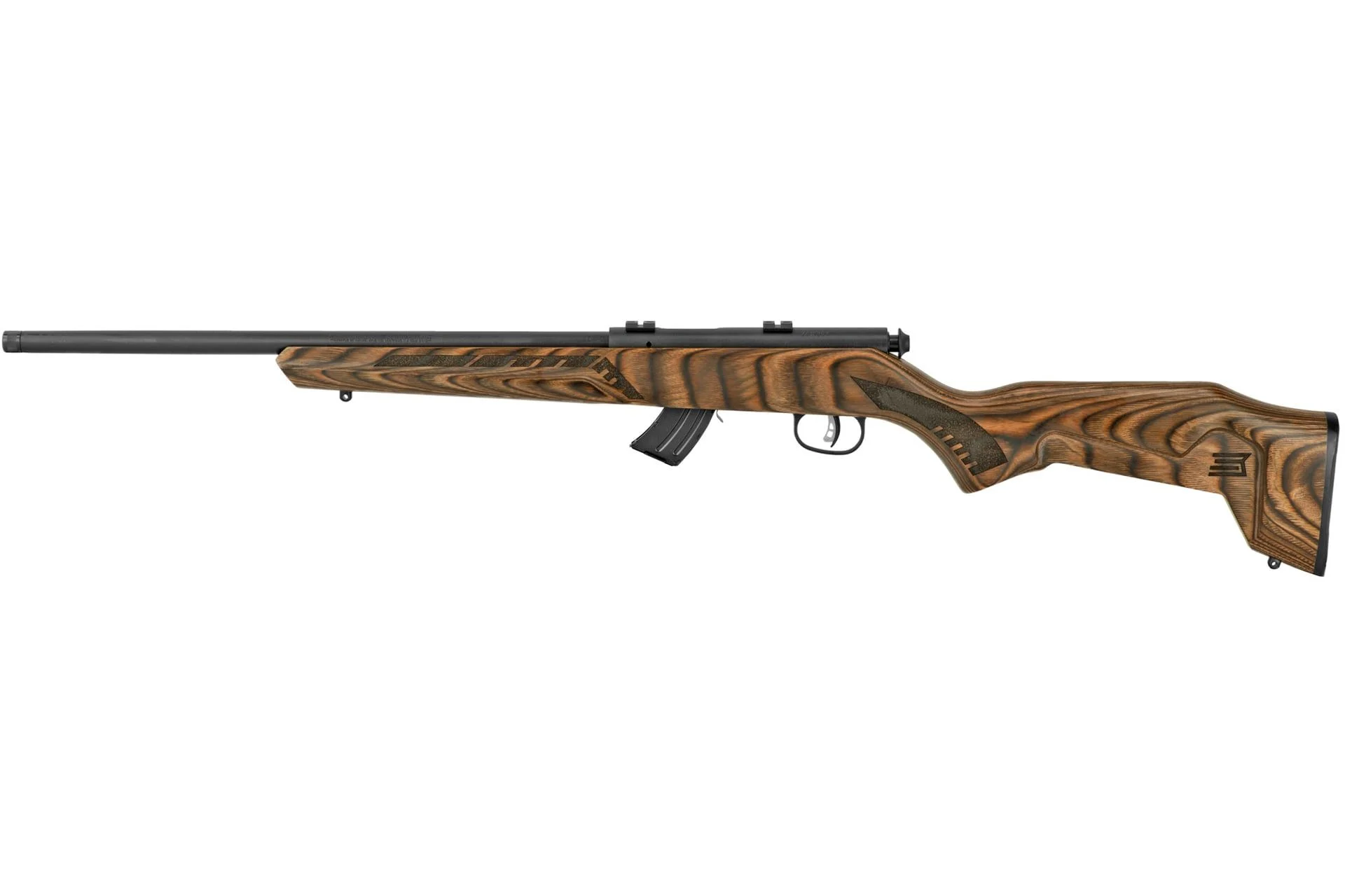 Savage, Mark II, Bolt Action, Rifle, 22LR, 18" Barrel, Brown, Laminate Stock - 26737
