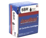 SBR Lasermatch 380 ACP Auto Ammo 95 Grain Full Metal Jacket - LM38095E-20