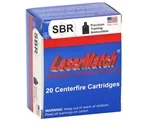 SBR LaserMatch Tracer 45 ACP Ammo 230 Grain Full Metal Jacket - LM45230S-20