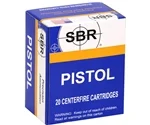 SBR Pistol 44 Remington Magnum Ammo 240 Grain Jacketed Hollow Point - SL44RM01