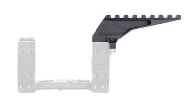 Seekins Precision X-Cap Diving Board Top Rail, Black