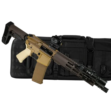 Shark Coast Tactical SCC06179KRKEN-P, 5.56 NATO, 10.50" Threaded Barrel, 30 Rds, Black Nitride