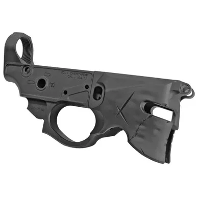 Sharps Bros. Overthrow, Receiver, Stripped, Black Anodized