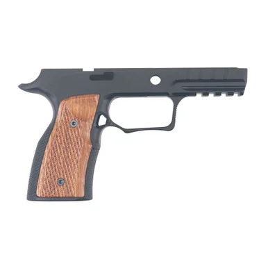 Sharps Bros. SBGM09, Grip Module, Black Anodized, Brazilian Cherry Panels