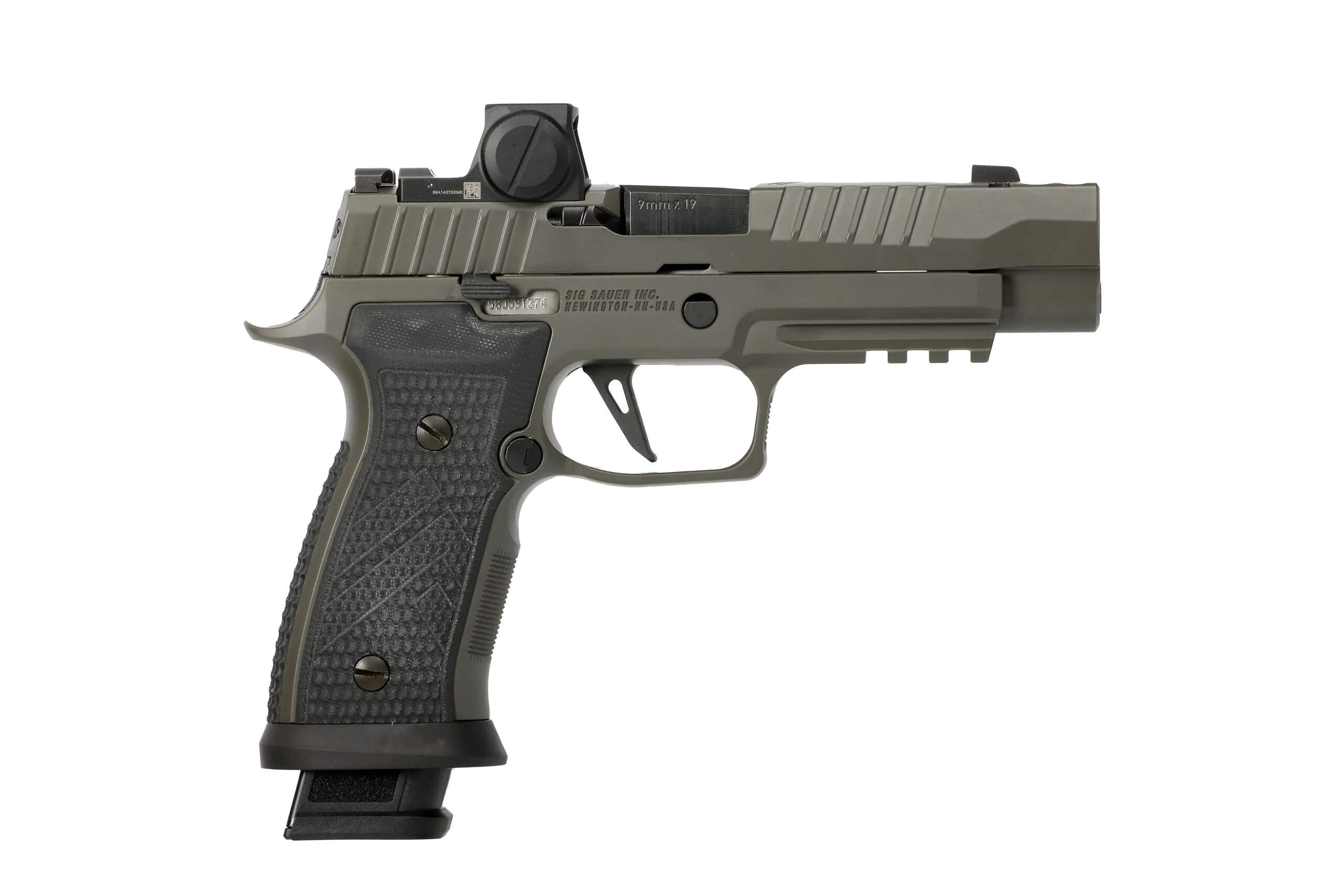 SIG Sauer P320 AXG Legion ROMEO‑X Pro 9mm 3.9in 10rd